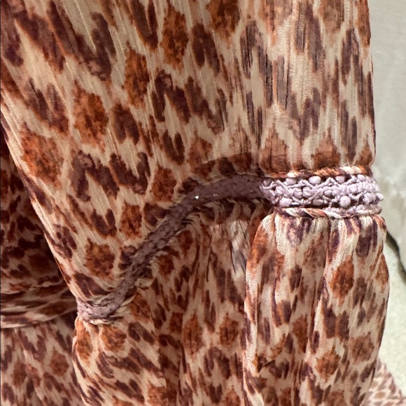 Patterned Long Sleeve Dress - Picture 11 of 12